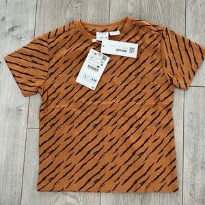 Zara Boys NWT Animal Print Shirt